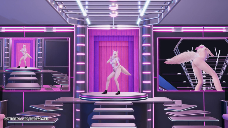 3D-Hentai Games: [MMD] AOA - Kurzhaarige Ahri heißer nackter tanz, liga der legenden...