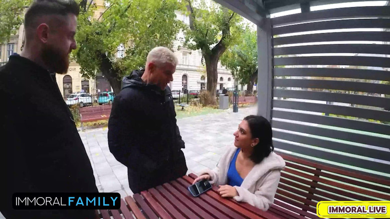 Immoral Family: PAWG From Paris Lena Coxx Anal Tag Teamed by Stepdad &amp;...