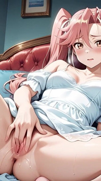 Saya Takagi fez um tour por sua mansão e seu corpo na adaptação de IA Hotd