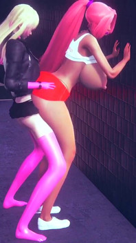 Hooters Chick Gets Railed by a Futa - 3D Porn Parody