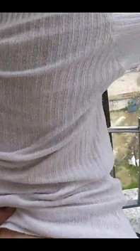My Boyfriend Creampied My Ass After Breakfast on the Balcony - Mano Nico (full at Red)