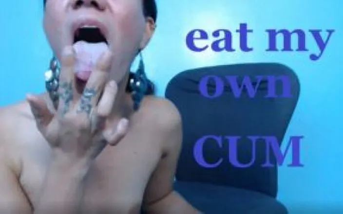 Alexa Ordaniza: Eat My Own Cum Mv Live