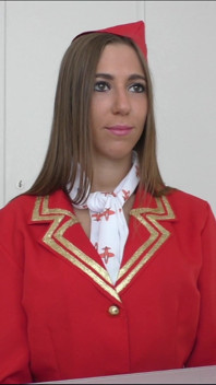 Air Hostess Suzie Moss BBC Creampie