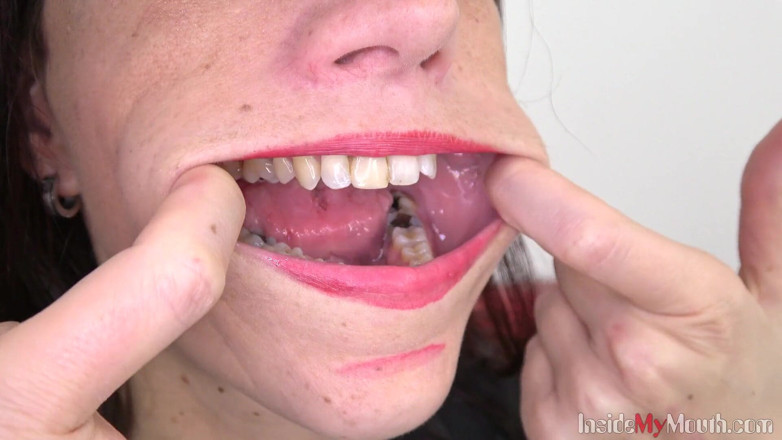 Inside My Mouth: Mouth fetish clip with ali bordeaux fullhd - Inside my mouth