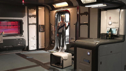 Viz Ardour: Projekt Passion Fingering Hot Blonde Breast Friend in Her Cyberpunk...