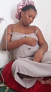The Collage Girl in the Village Getto Small House of Her Boyfriend