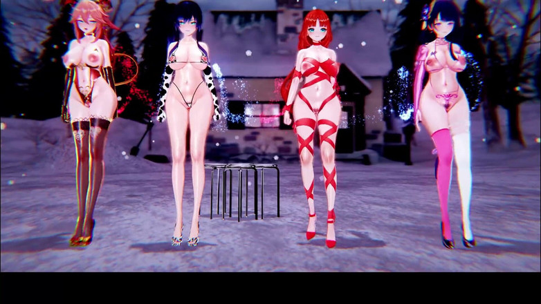 MikuMotion: [mmd] Uniforma sexuală de patru bărbați a lui Rollin; ciorap...