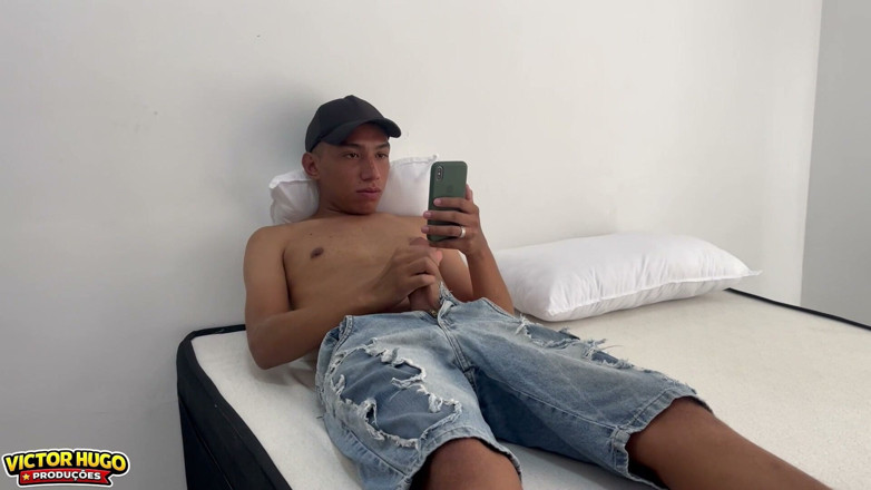 VictorHugo: Caught Him Red-handed Jerking off