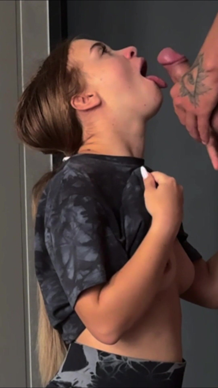 xKeryB: Podvádějící Přítelkyně Dostane Creampie a Výstřik Na Obličej