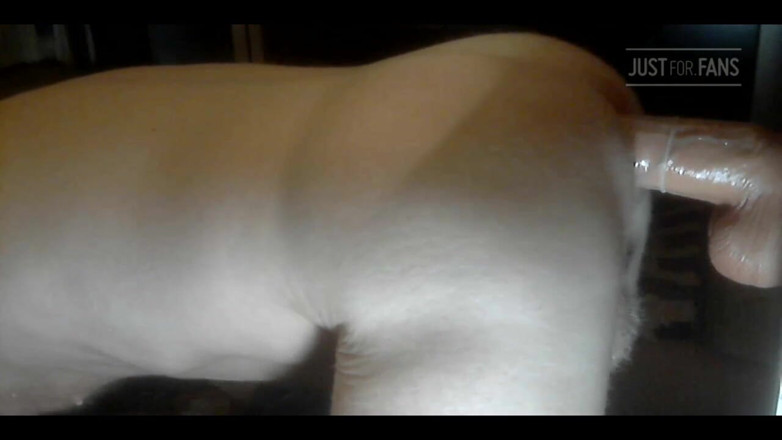 RobertLacrosse: 10 Inch Dildo Balls Deep in My Ass
