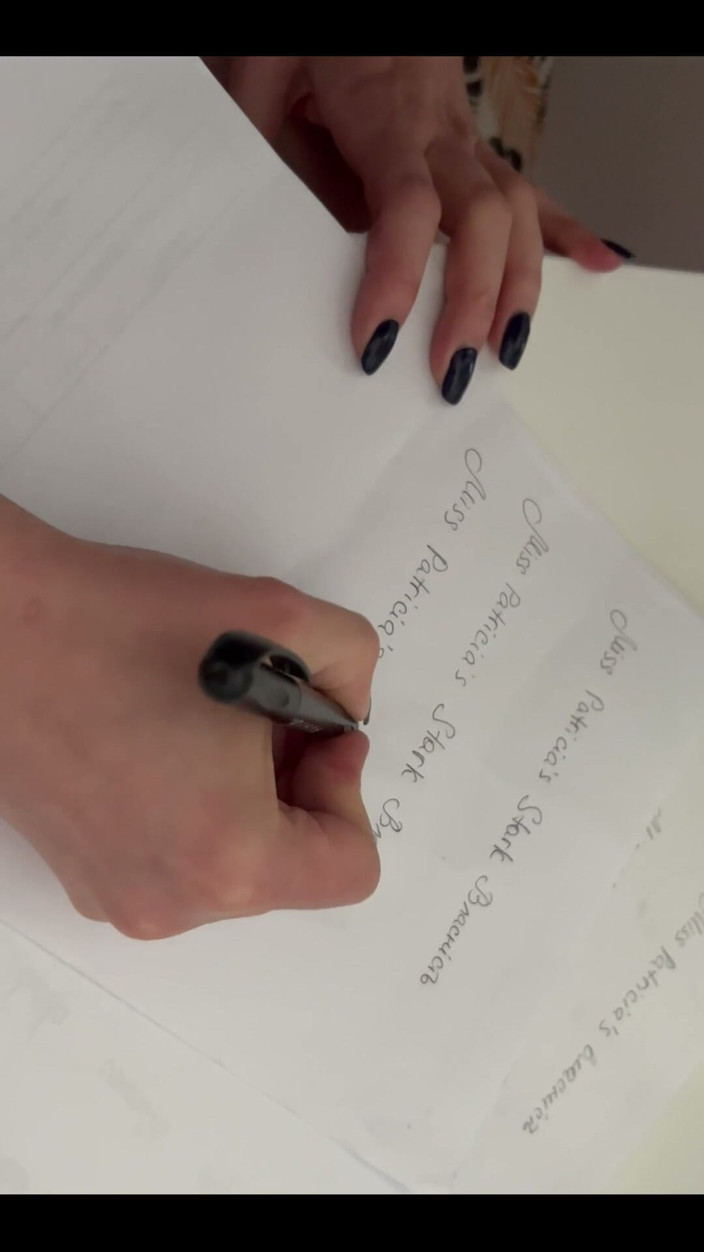 Dominatrix Miss Patricia Stark: Composing Sketch for My Slave’s Tattoo