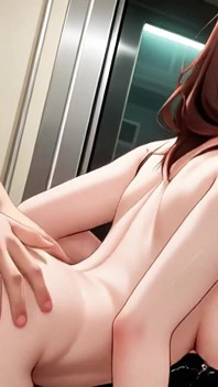 Asansörde Fantezi - Heyecanlı Asansör Operatörü Misafirle Sikikleri (ia Hentai)