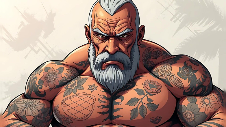 Erotic Man: Ai Muscle et fantasme tatoo men