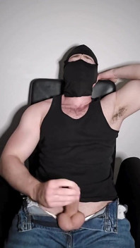 Phantomgentx – Bílé vyklenutí v džínách Calvin Klein – Muscle Daddy squirtuje penis