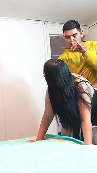 My Stepmother Is Doing Things and I Record Her Ass While I Put My Cock in Her - Unexpected Sex