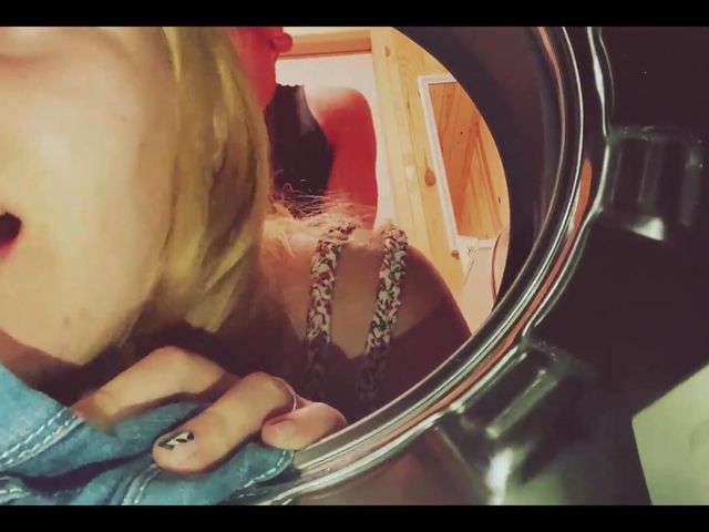 My Stepsister Got Stuck in the Washing Machine and I Decided to Help Her with My Big Dick (SweetAndFlow)