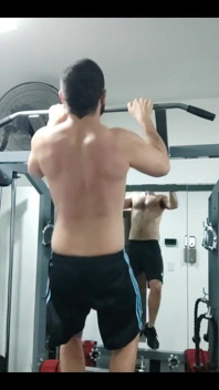 You Suck My Dick After Doing Pull-ups on the Rack?