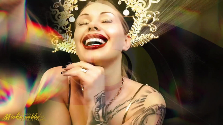 Goddess Misha Goldy: 바이노럴 ASMR 및 재프로그래밍! 패자처럼 딸딸이 - 패자처럼 사정!