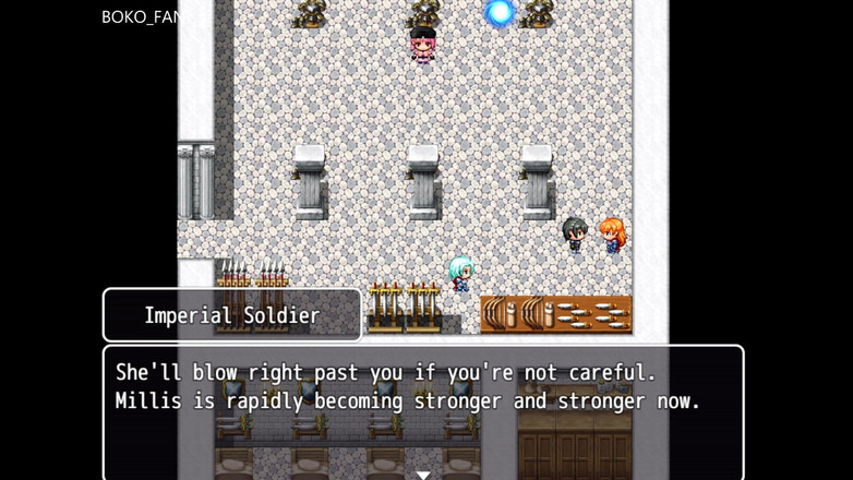 Boko Fan: Mädchen schlägt held 2 luciana castle