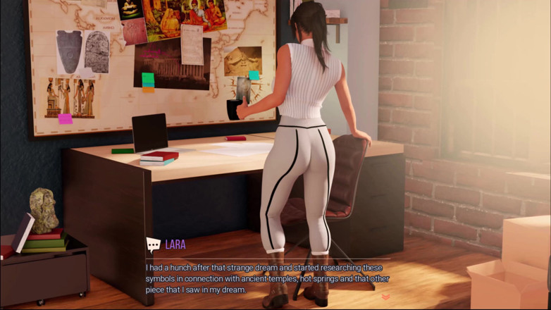 Kitty Gamer: Croft adventures 1 Lara Našla glory hole Šla do komory a dostala...