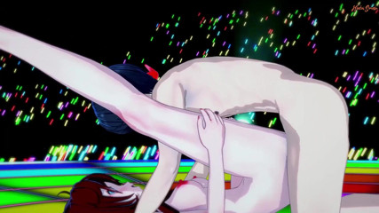 Hentai Smash: Girlfriend gets fucked and creampied on stage in front of...