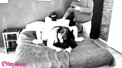 Riderqueen: BBW pár plní fantazii sdílení své postele s chlapem s...