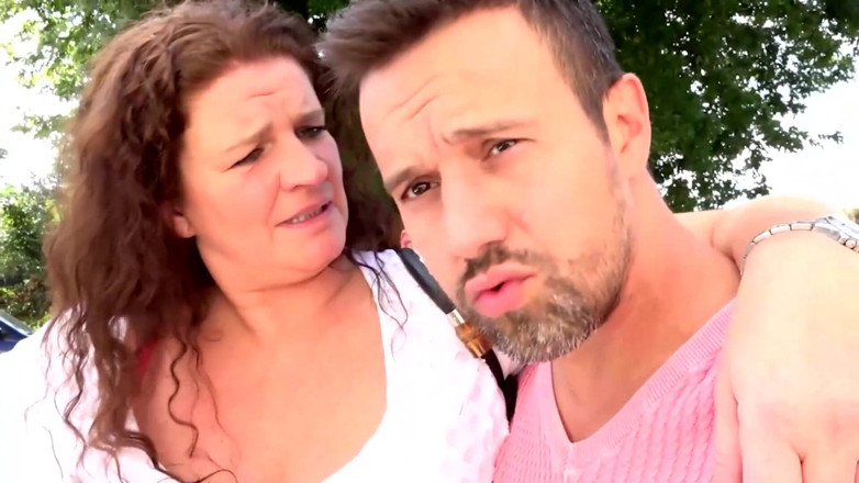 Deutschland porn: Natural big boobs chubby milf fucking