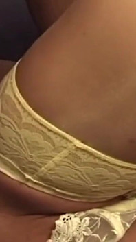 Hot Blonde Wife Teresa Yellow Lingerie Anal Cuckold