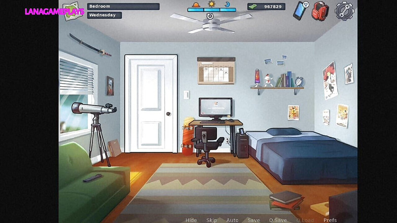 Lana Game plays: Summertime saga # 126 - Jenny ama follar un consolador enorme en su...