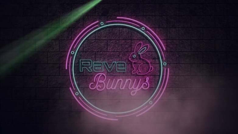 Rave Bunnys: Tiny Rheas Techno Pad Knull party!