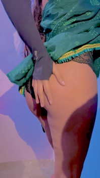 18 Year Old Girl Showing Her Big Tits and Big Round Ass Check Full Video on Profile