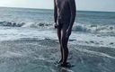 Rent A Gay Productions: Ragazzo teenager asiatico caldo sborra sulla spiaggia