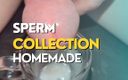 Me and myself on paradise: Sperm Collection Homemade Drinking Compilation