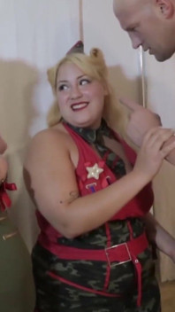 Bbw babes Eliza Allure & Jade Tose go AWOL to get fucked