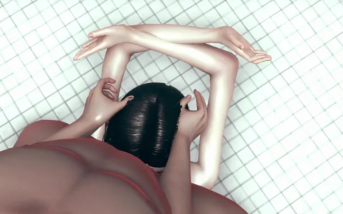 NSFW Gaming: Bathroom Slut Facefucked