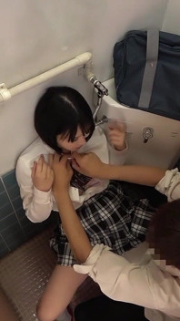 女子大生のトイレセックス 4-5