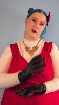 Vampire Glove JOI & Caged för Locktober - Solo Girl