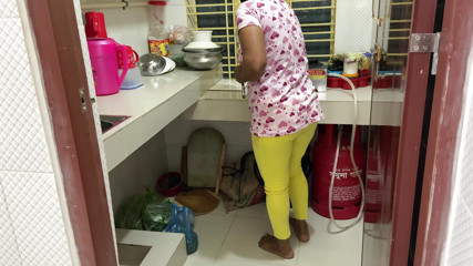 SAFI TV: I See My Stepaunty Entering the Kitchen and Cleaning I...