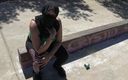 Souzan Halabi: Menina muçulmana argelina fodendo na rua com cara britânico