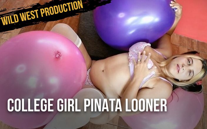 Wild West Production: Üniversiteli kız Pinata Looner