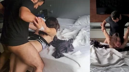 Une salope enflammée dominée et récompensée par une baise sauvage