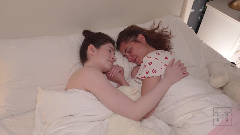 Princess Lili: Lesbian Caresses. My Friend Started, and I Couldn't Resist... 4K HD...