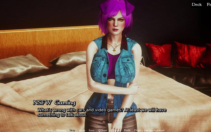 NSFW Gaming: Fată care se masturbează în timp ce se gândește la mine (furrhouse...