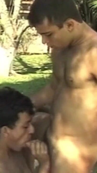 Muscular Hunks Pound Raw Passion in Steamy Pool