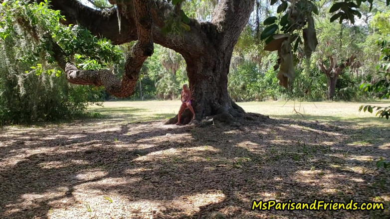 Ms Paris and Friends: Ms Paris finds action in the park