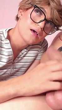 Sissy Ken Loves to Have Her Mouth Full with a Good Cock, and She Swallows It to the Balls