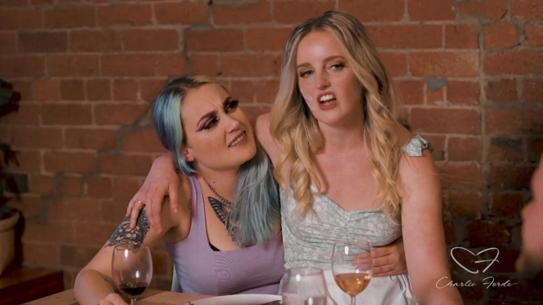 CharlieForde: Dine Featuring Charlie Forde, Nova Hawthorne, Woody Alyx, Violet Devine,...