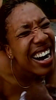 Ebony MILF Squirts From Intense Pussy Eating and Hard Pounding