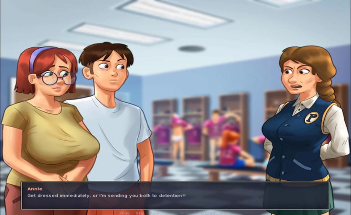 Hentai World: Summertime saga - BBW judith college nackte studenten