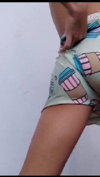 Indiancă desi Twink dansează senzual și arată curul în cameră - tachinare romantică femboy